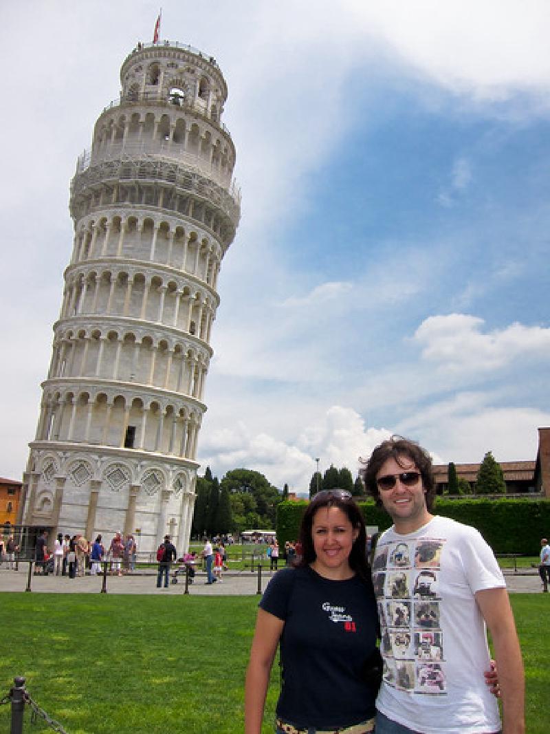 Leaning tower of Pisa
