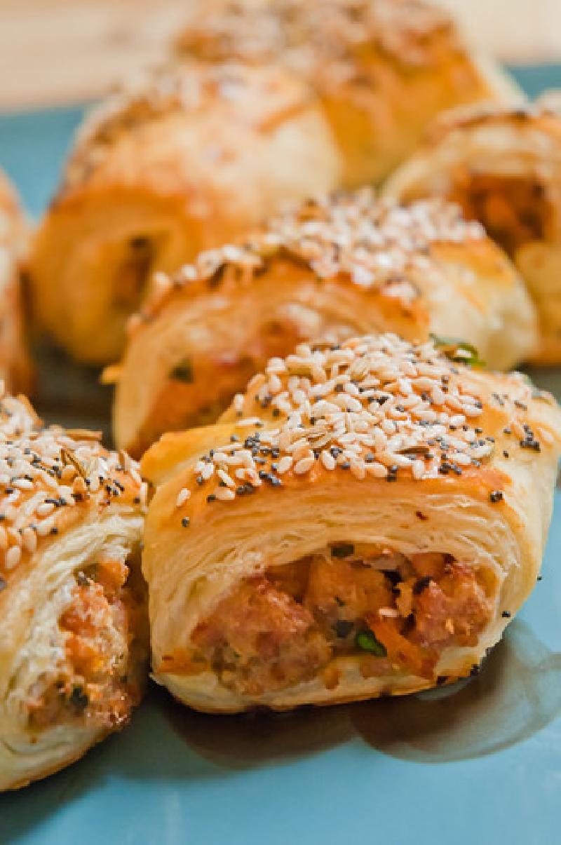 Pork and fennel sausage rolls