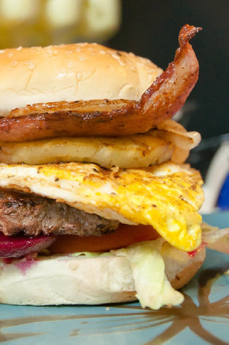 Aussie burger